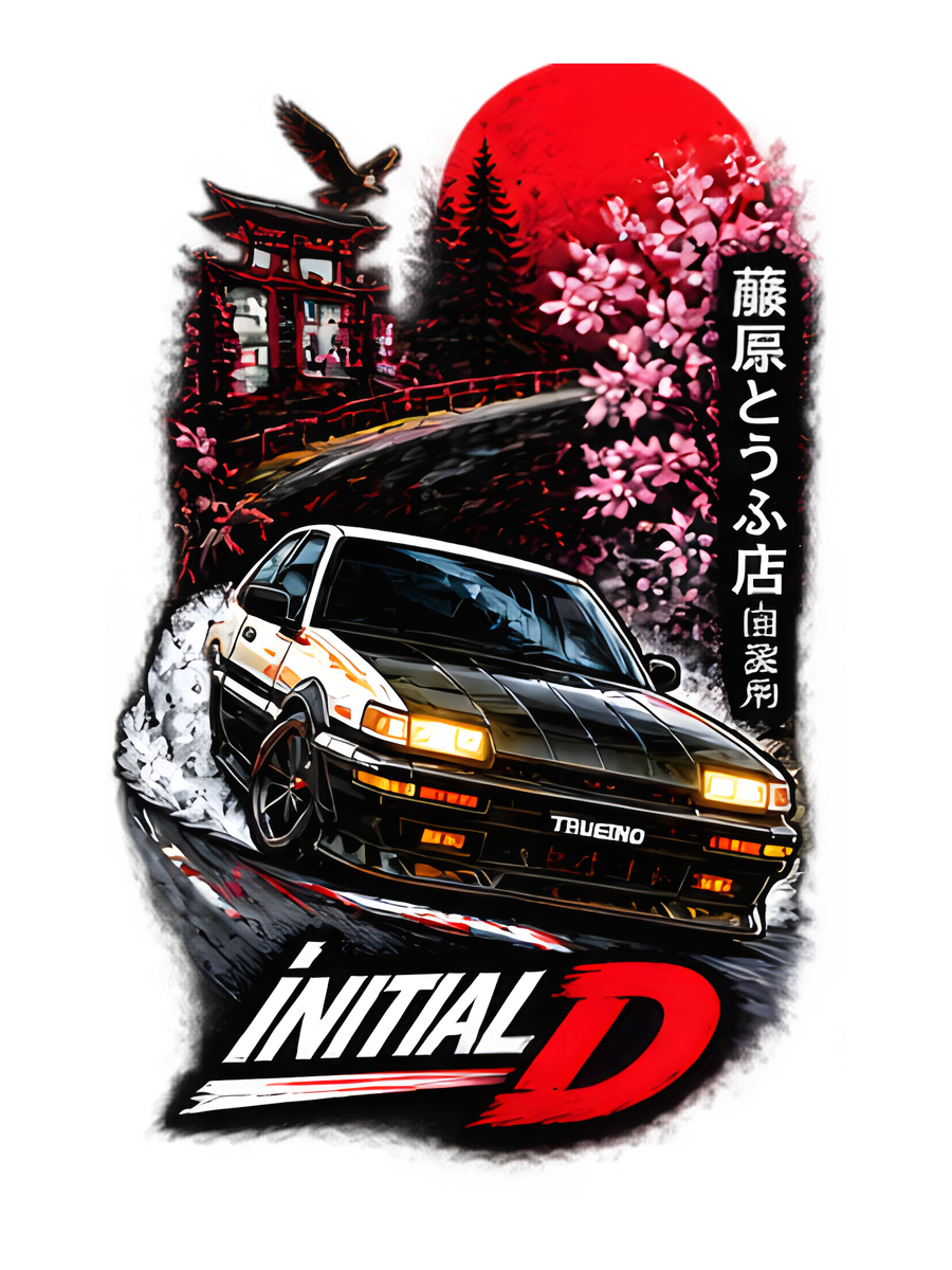 Initial D Toyota Trueno Air Freshener