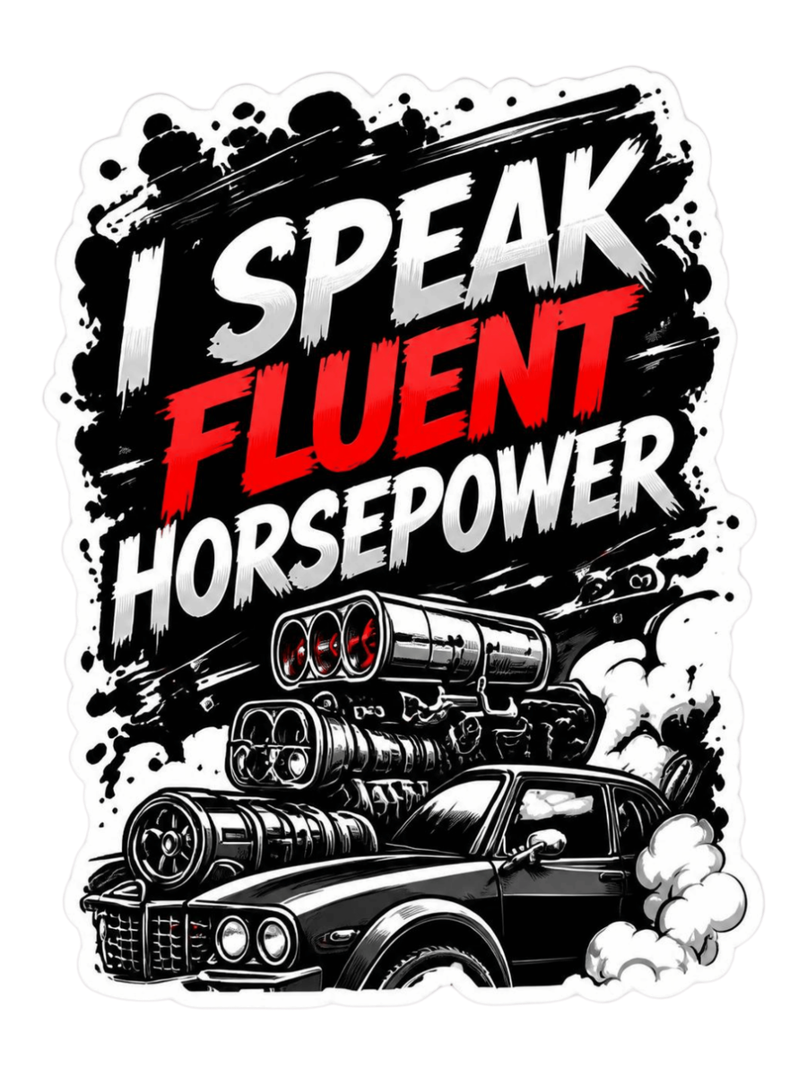 I Speak Fluent Horsepower Air Freshener