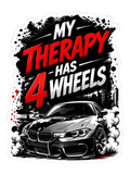 My Therapy Has 4 Wheels Air Freshener