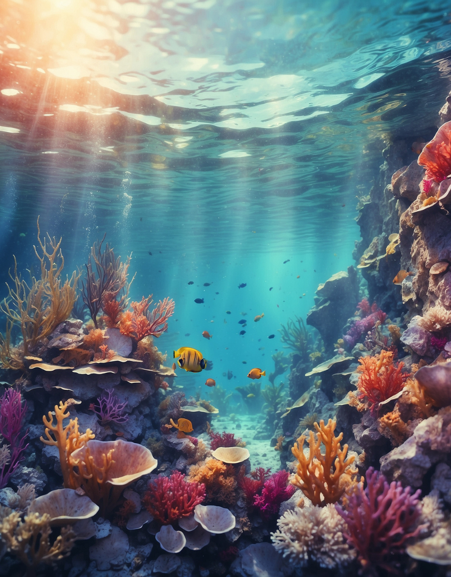 Sunlit Coral Reef Air Freshener
