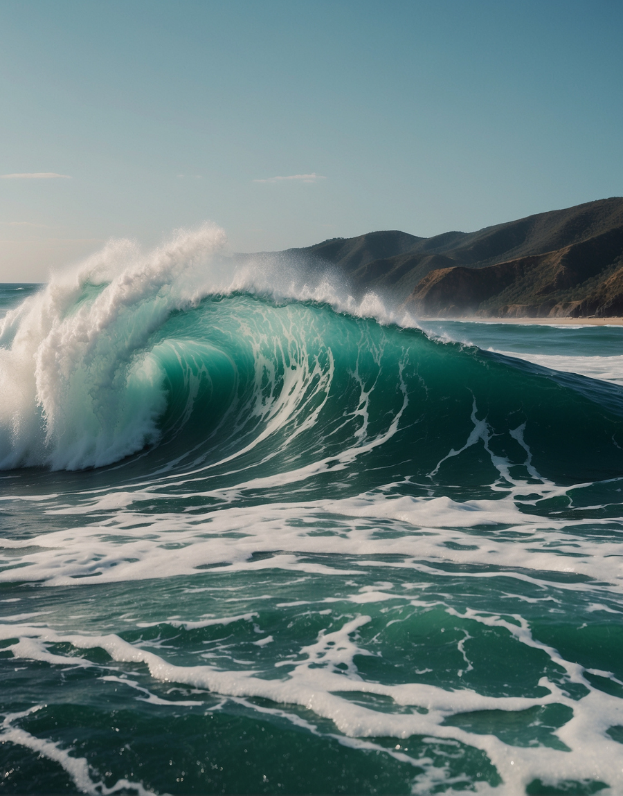 Turquoise Barrel Wave Air Freshener