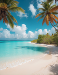 Crystal Clear Tropical Beach Air Freshener