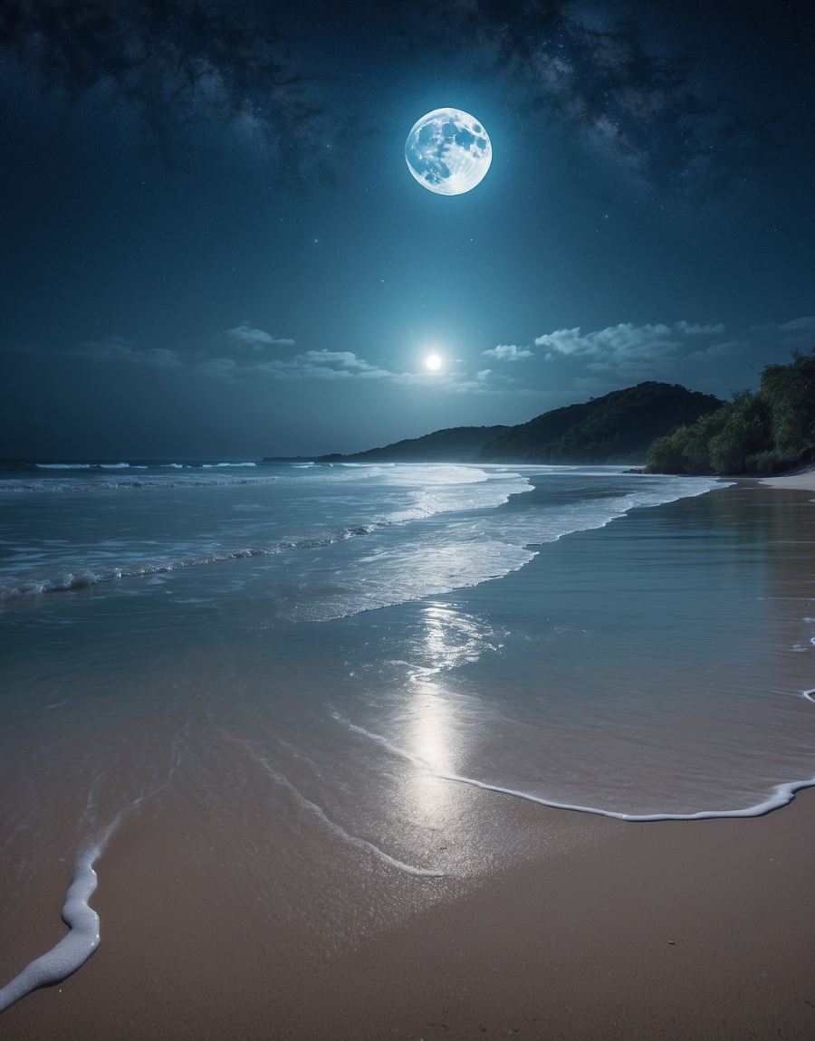 Moonlight on the Quiet Shore Air Freshener