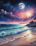 Dreamy Moonlit Beach Air Freshener