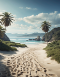Sandy Path to the Hidden Cove Air Freshener