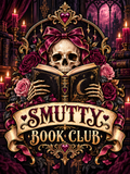 Smutty Book Club - Skull and Pink Bow - Air Freshener