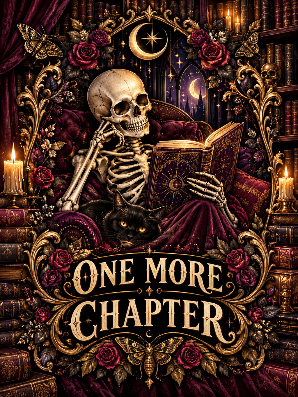 One More Chapter - Skeleton Reader - Air Freshener