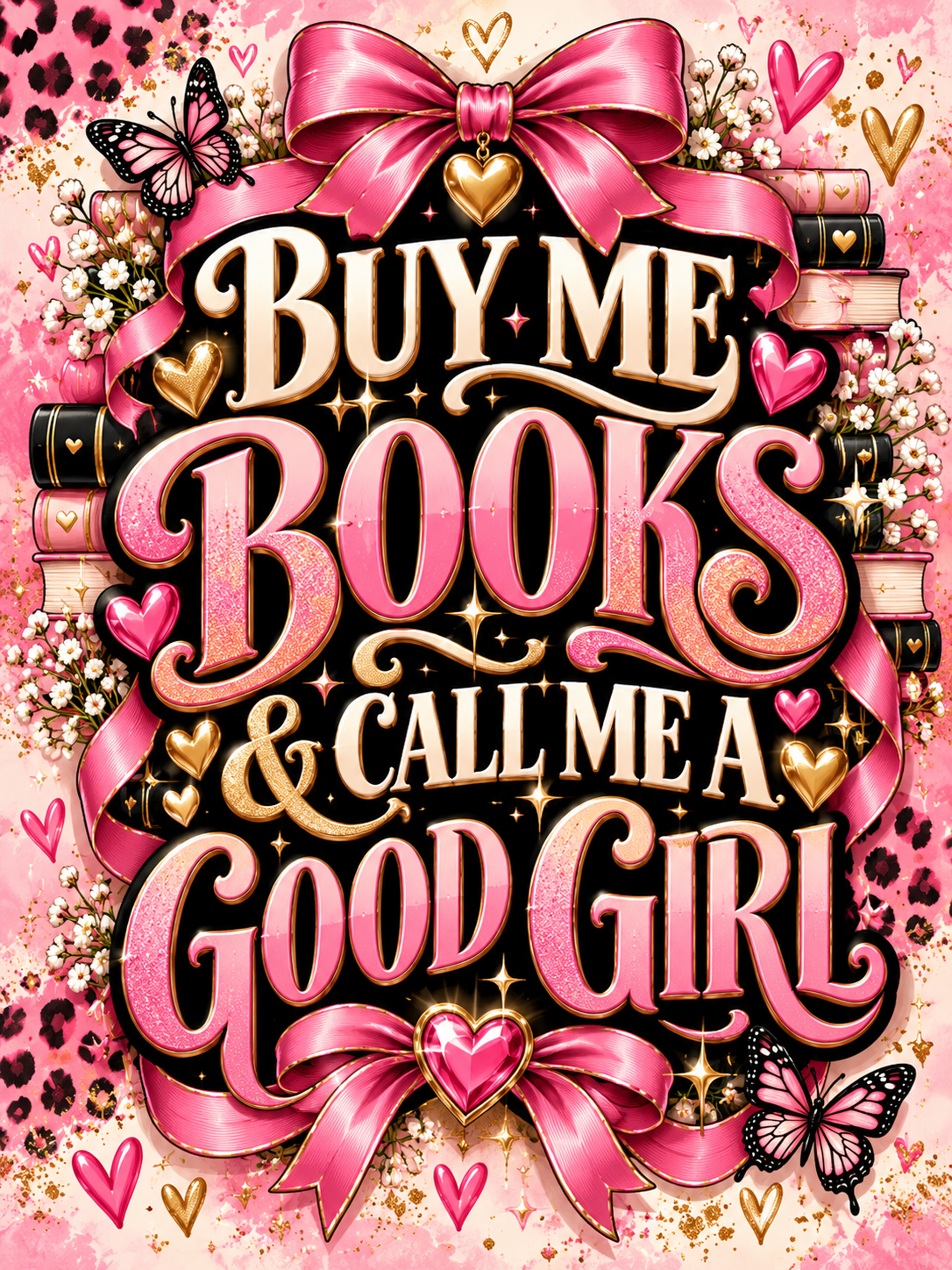 Buy Me Books and Call Me a Good Girl - Air Freshener
