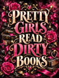 Pretty Girls Read Dirty Books - Air Freshener