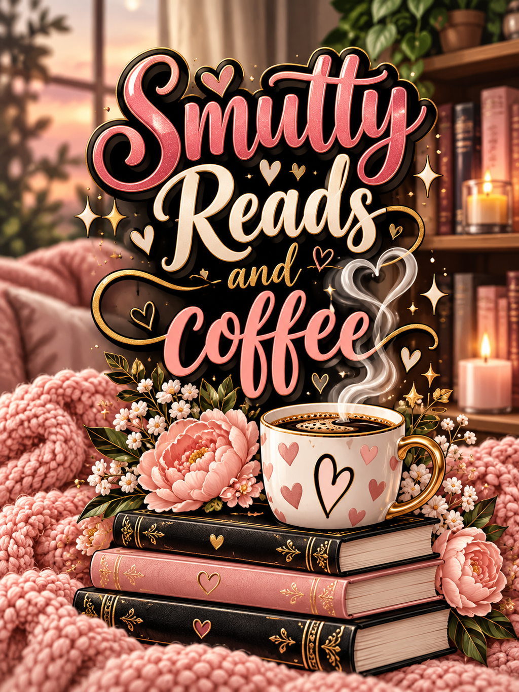 Smutty Reads and Coffee - Air Freshener