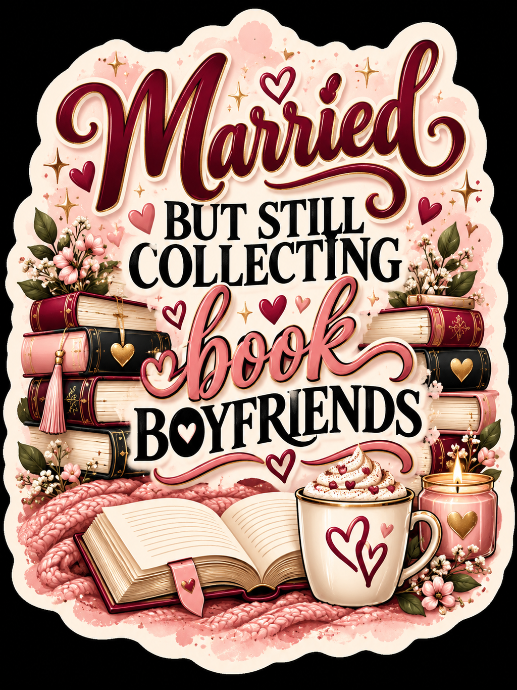 Married But Still Collecting Book Boyfriends - Air Freshener