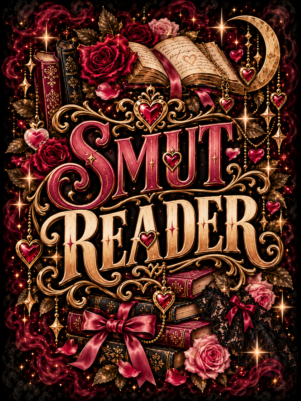 Smut Reader - Rose Books - Air Freshener