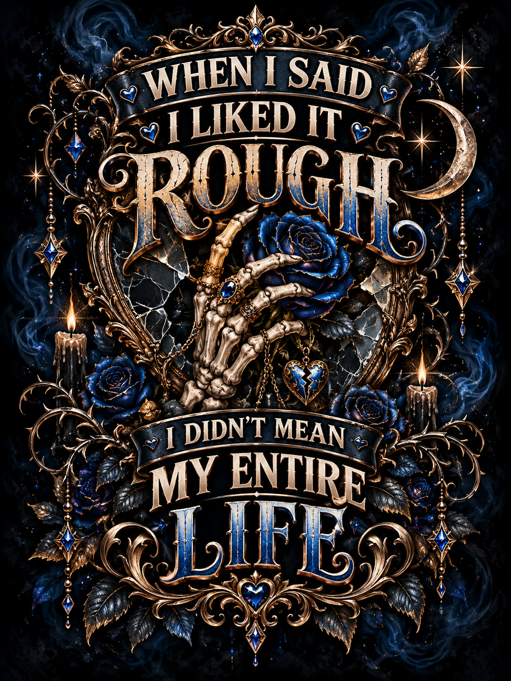 When I Said I Liked It Rough I Didn't Mean My Entire Life - Air Freshener