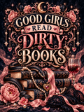 Good Girls Read Dirty Books - Pink Ribbon - Air Freshener