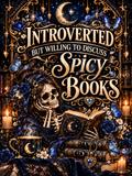 Introverted But Willing to Discuss Spicy Books - Air Freshener