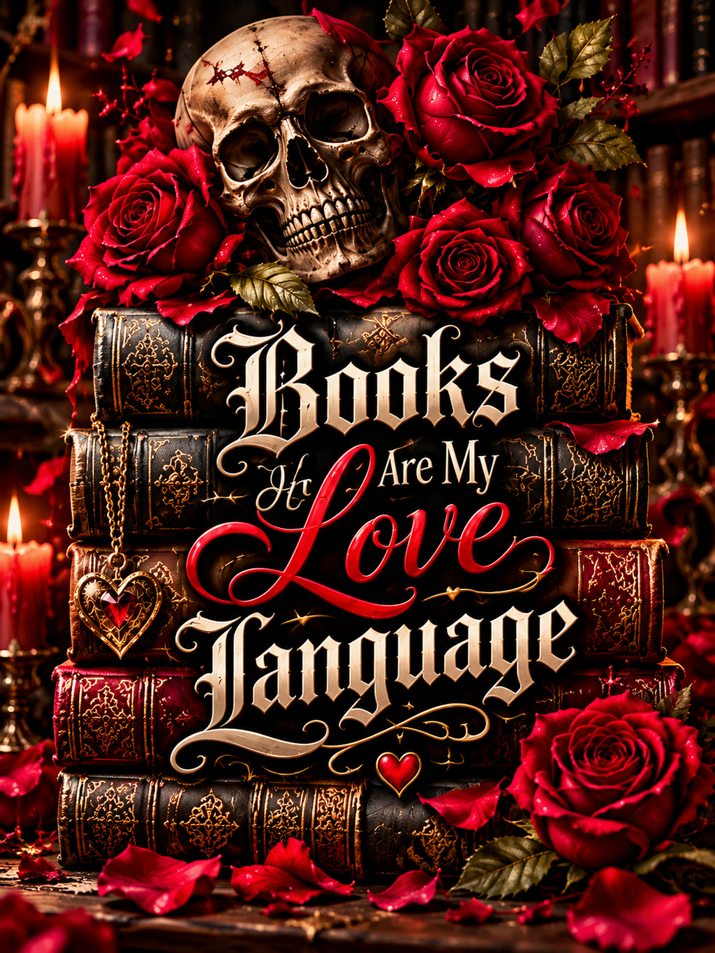 Books Are My Love Language - Air Freshener