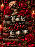 Books Are My Love Language - Air Freshener