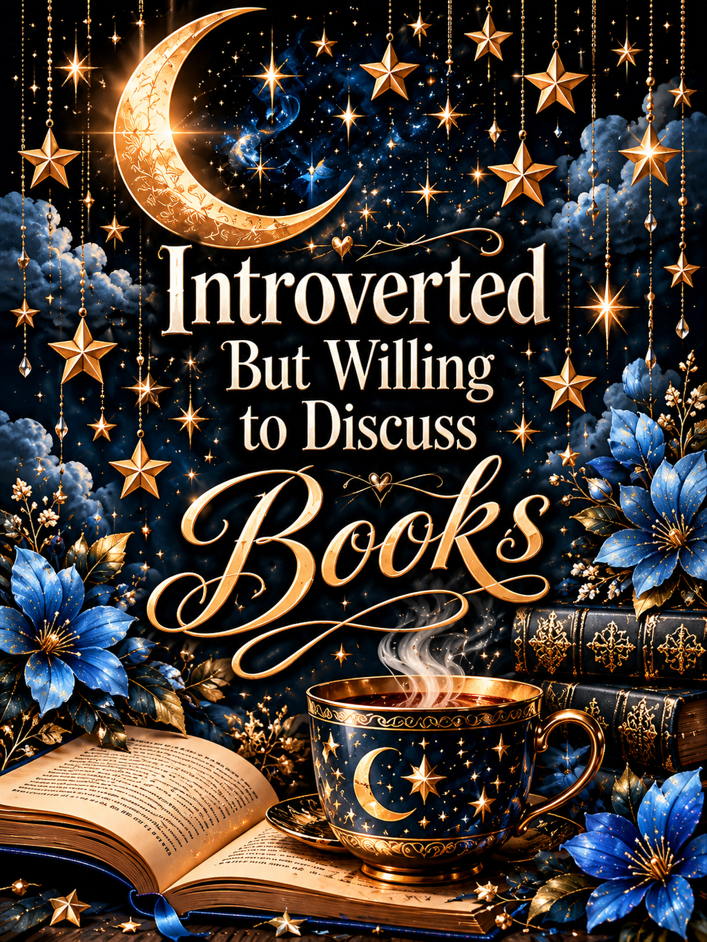 Introverted But Willing to Discuss Books - Air Freshener