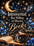 Introverted But Willing to Discuss Books - Air Freshener