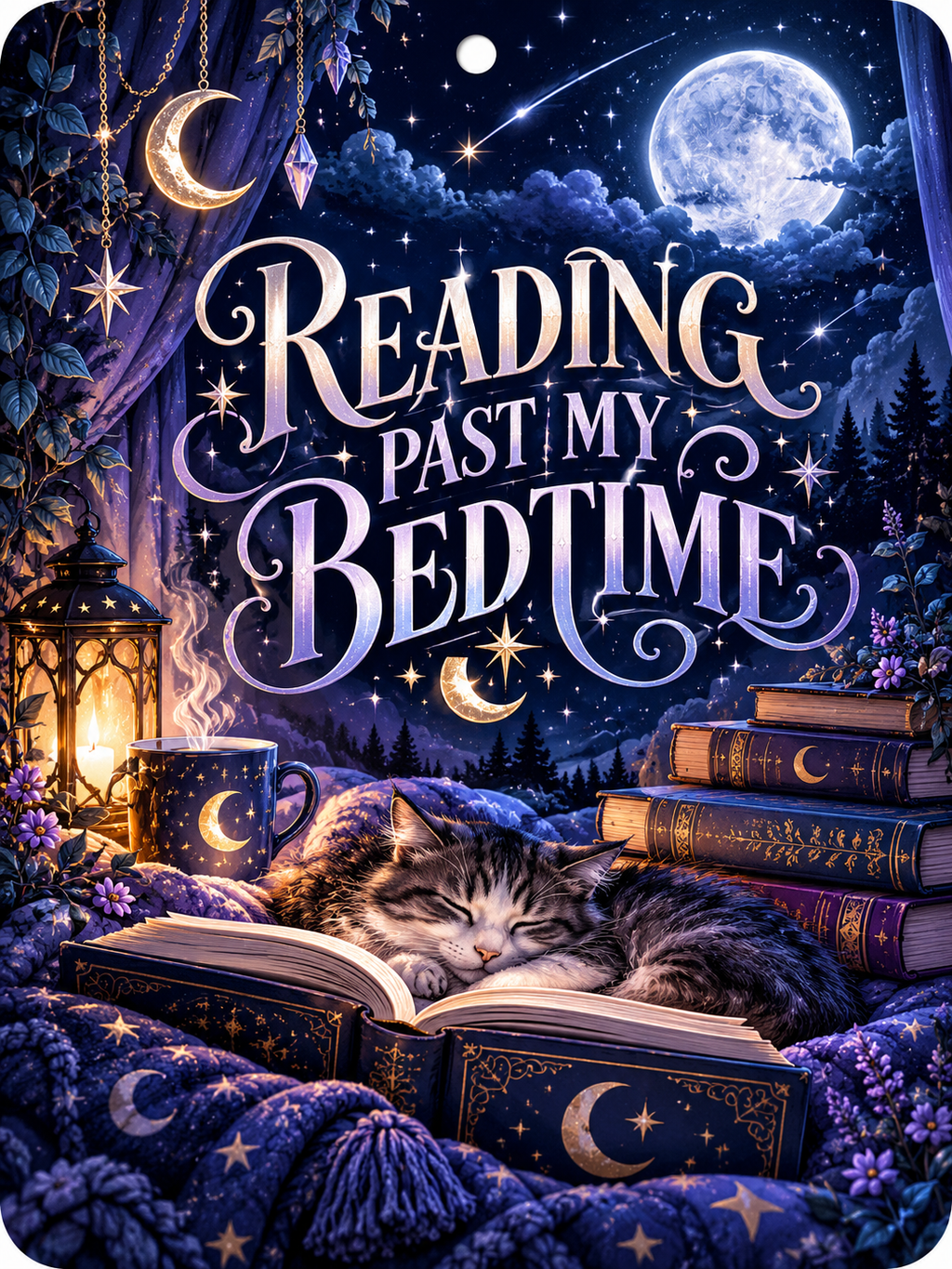 Reading Past My Bedtime - Air Freshener