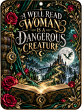 A Well Read Woman Is a Dangerous Creature - Air Freshener
