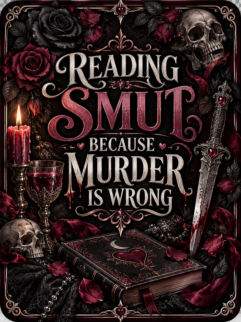 Reading Smut Because Murder Is Wrong - Air Freshener