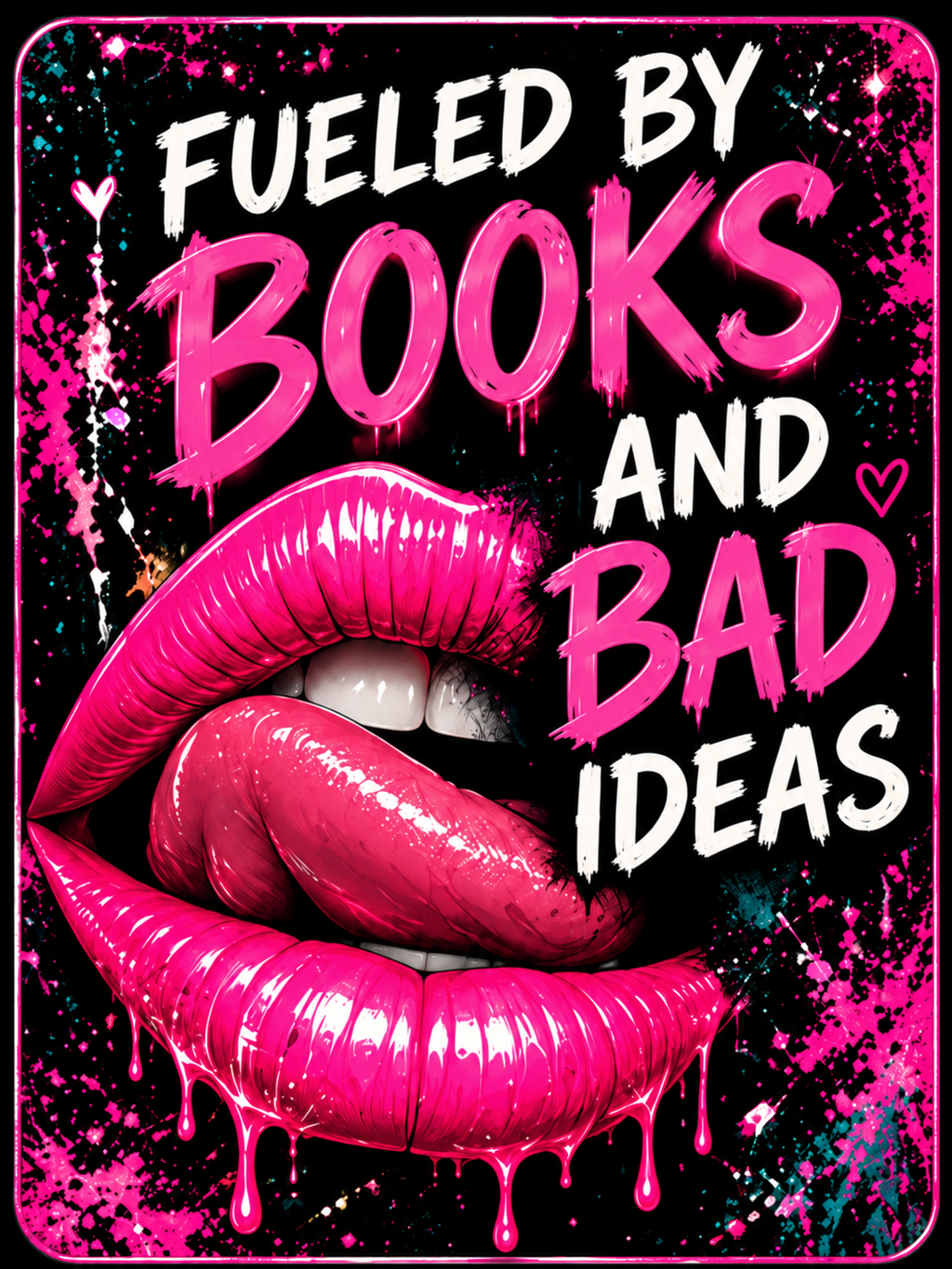 Fueled by Books and Bad Ideas - Air Freshener