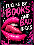 Fueled by Books and Bad Ideas - Air Freshener