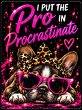 I Put the Pro in Procrastinate - Air Freshener