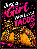 Just a Girl Who Loves Tacos - Air Freshener