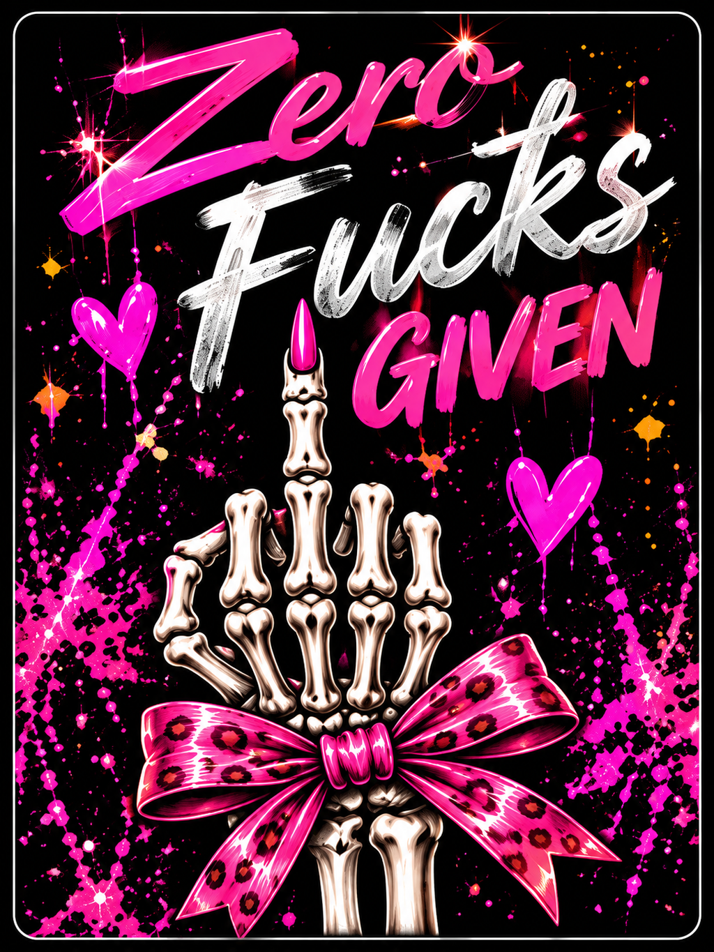Zero Fucks Given - Air Freshener
