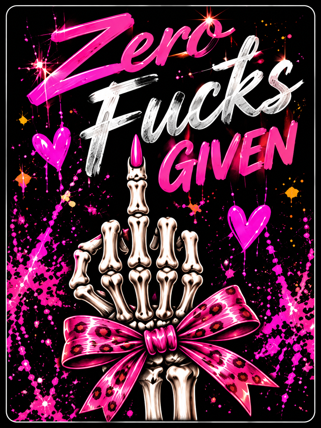 Zero Fucks Given - Air Freshener