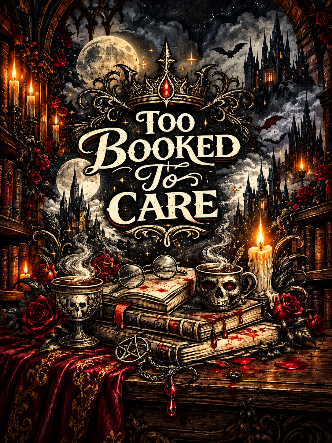 Too Booked to Care - Air Freshener