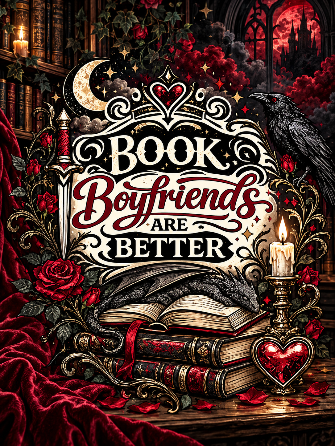 Book Boyfriends Are Better - Air Freshener