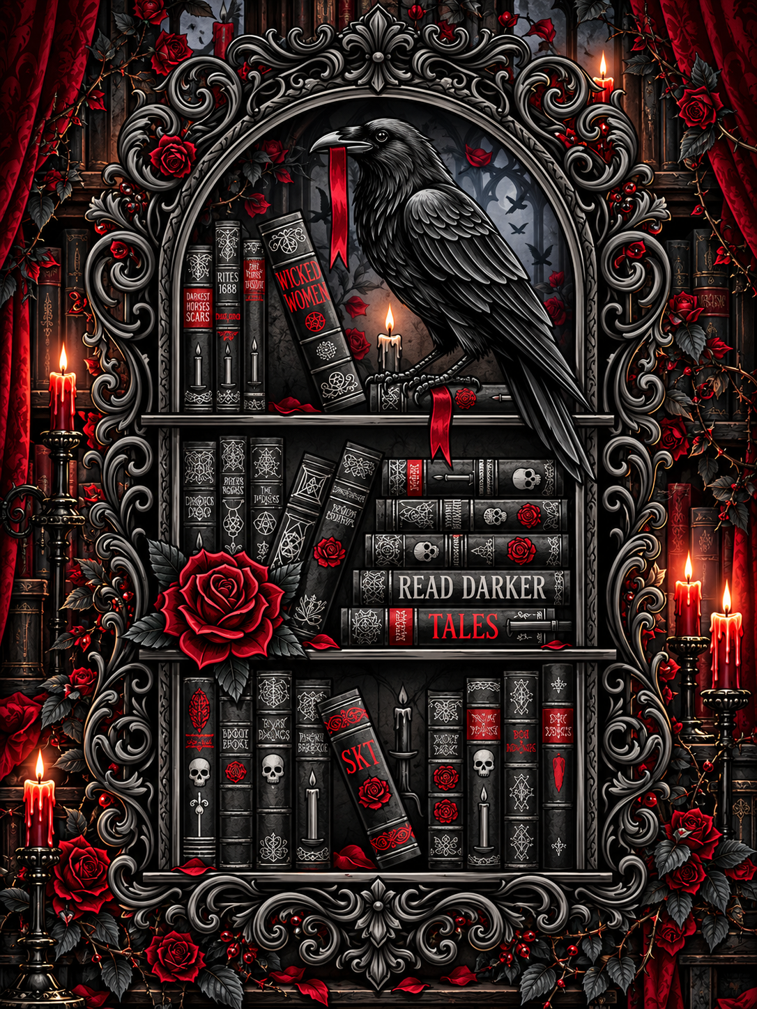 Read Darker - Raven Library - Air Freshener