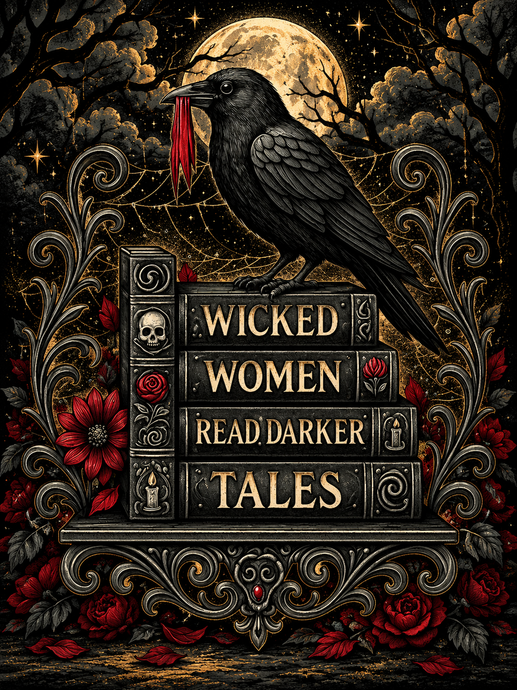 Wicked Women Read Darker Tales - Air Freshener