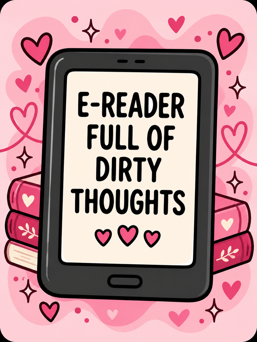 E-Reader Full of Dirty Thoughts - Air Freshener