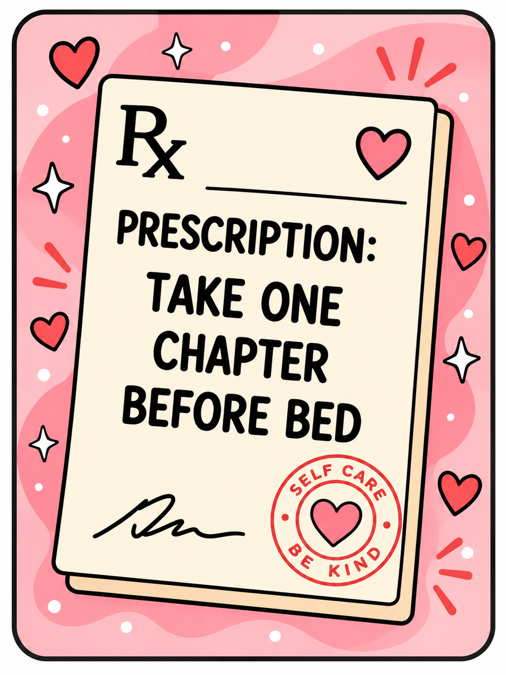 Prescription Take One Chapter Before Bed - Air Freshener