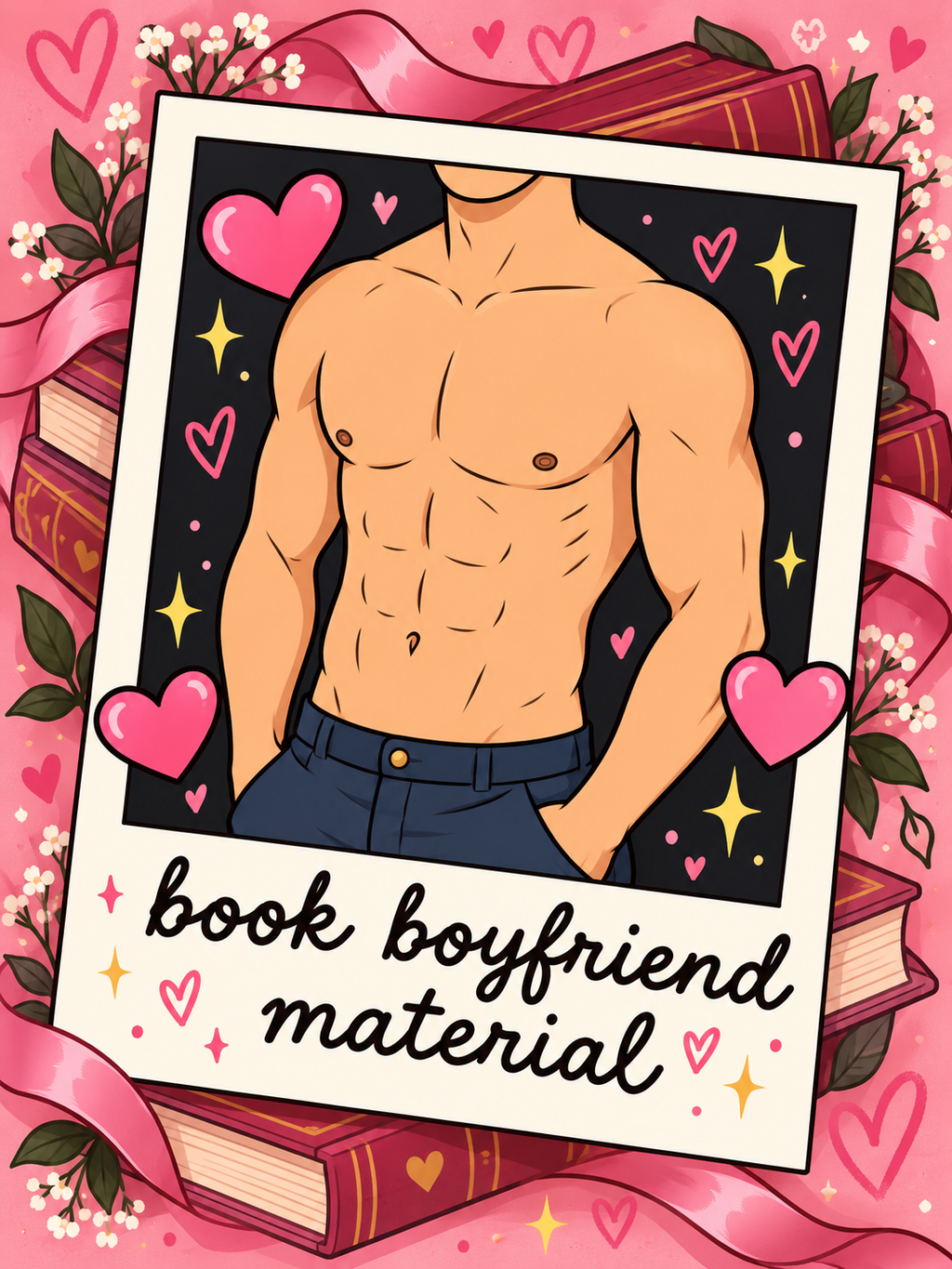 Book Boyfriend Material - Photo Frame - Air Freshener
