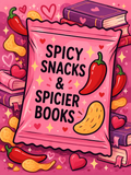 Spicy Snacks and Spicier Books - Air Freshener