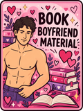 Book Boyfriend Material - Illustrated Reader - Air Freshener