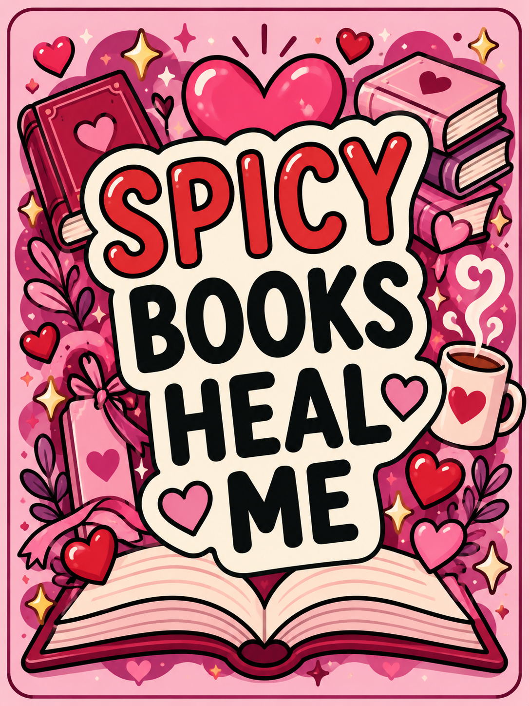 Spicy Books Heal Me - Air Freshener