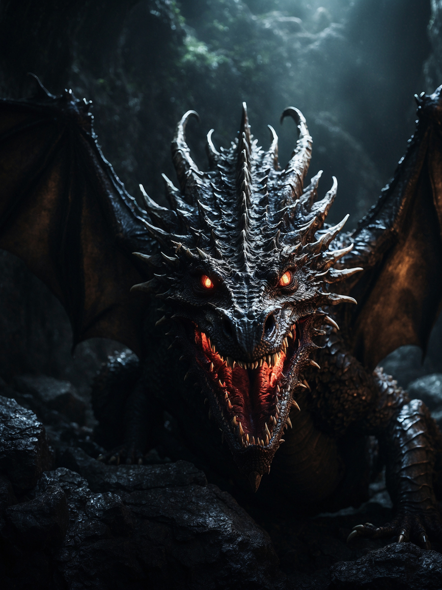 Black Dragon's Cavern Roar - Air Freshener