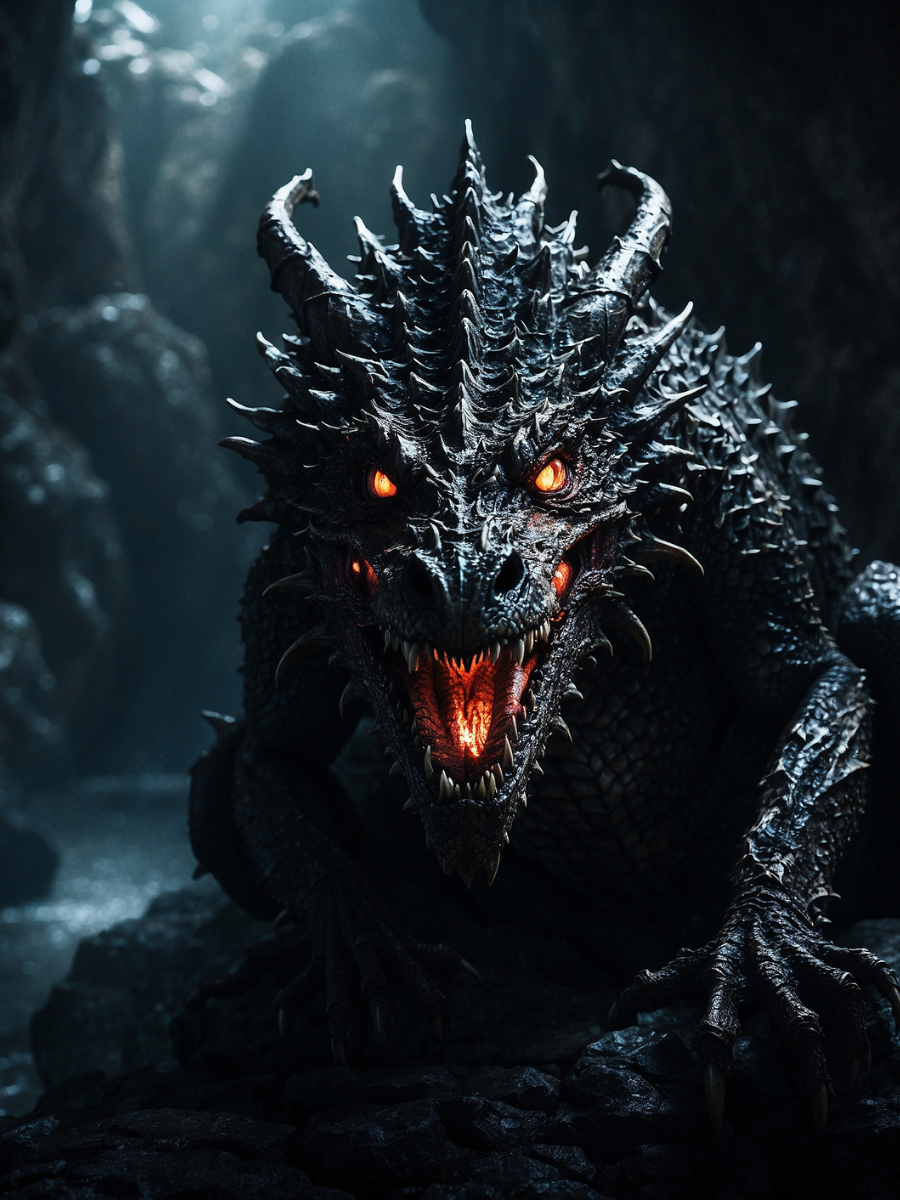Flame Tongued Cave Dragon - Air Freshener