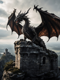 Dragon on the Fortress Lookout - Air Freshener