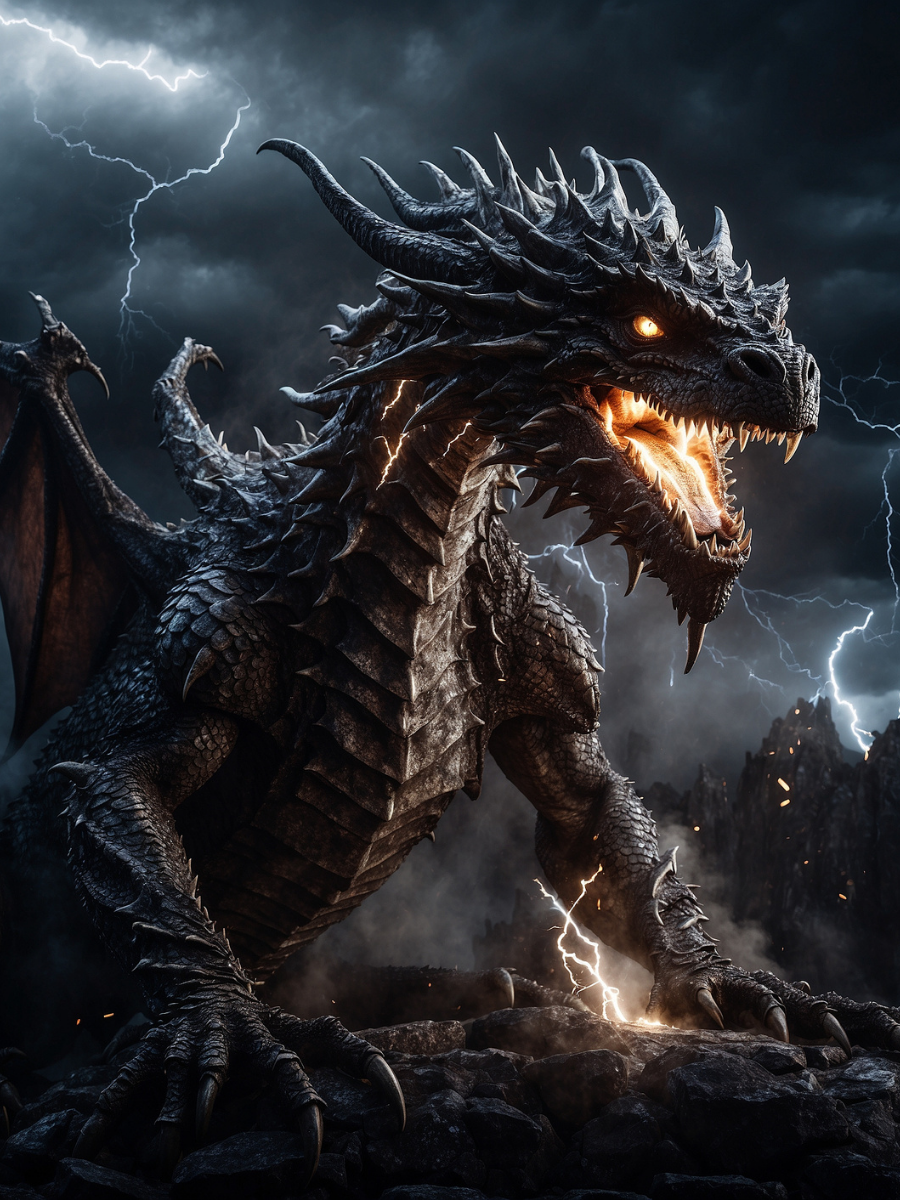 Lightning Breath Dragon - Air Freshener