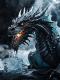 Frost Breath Dragon - Air Freshener