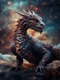 Cosmic Dragon Beneath the Nebula - Air Freshener