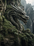 Stone Dragon of the Mountain Forest - Air Freshener