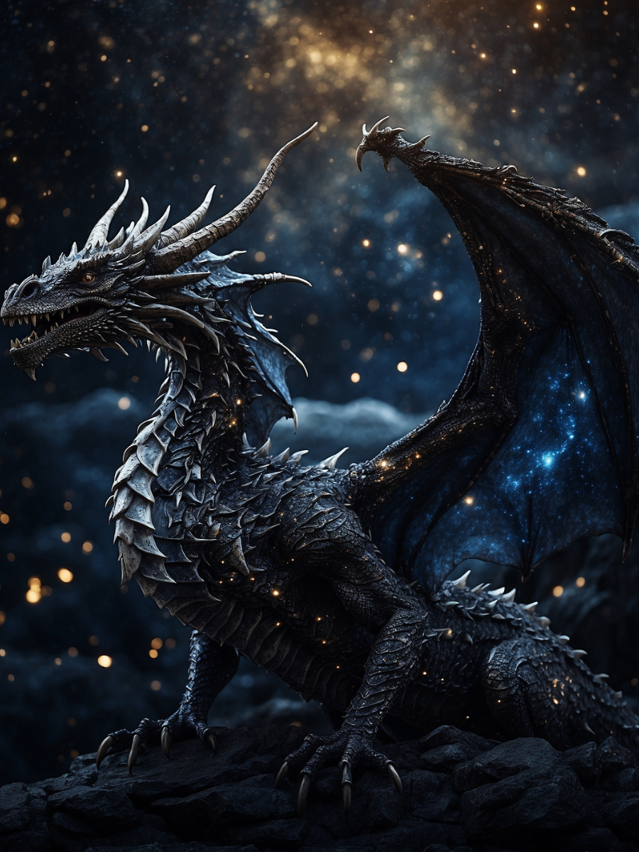 Galaxy Winged Dragon - Air Freshener